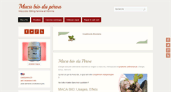 Desktop Screenshot of maca-maca.com